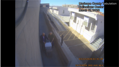 Featured image for “VIDEO: Heap’s goons removing scanner from Maricopa County elections HQ”